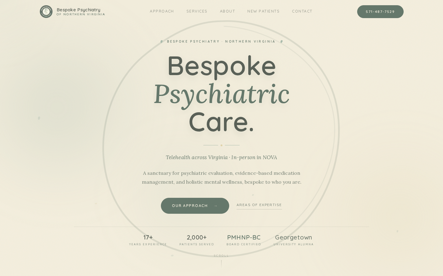 Bespoke Psychiatry website