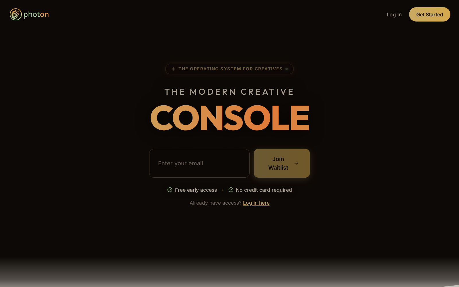 Photon, an AI creative console